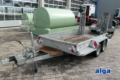 Tieflader Anhänger SARIS C2C, Rampen, Verzinkt, Tandem, 1,5to. NL gebraucht