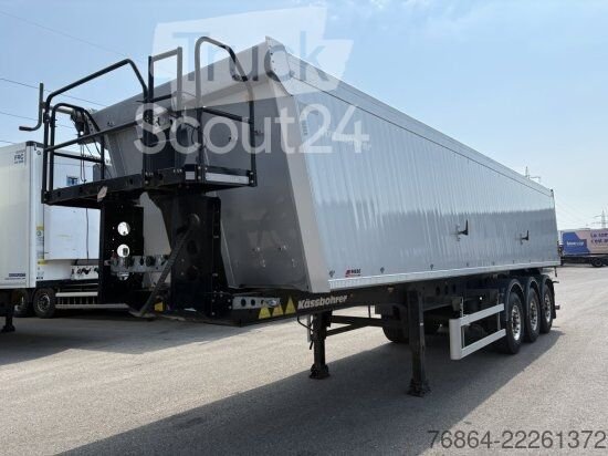 Kipper Auflieger KäSSBOHRER ALU-KASTENMULDE 53M , BPW-ACHSEN, WASSERDICHT !!!!, EINZELKLAPPE gebraucht