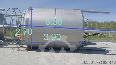 Ziemann Holvrieka Edelstahltanks 15.000 L