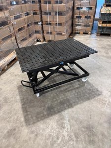 Siegmund Schweißtisch Hubtisch Lochplatte 1200x800x12