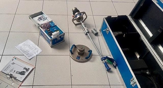 TERRATEST 3000 GPS Leichtes Fallgewichtsgerät mit Prüfzeugnis