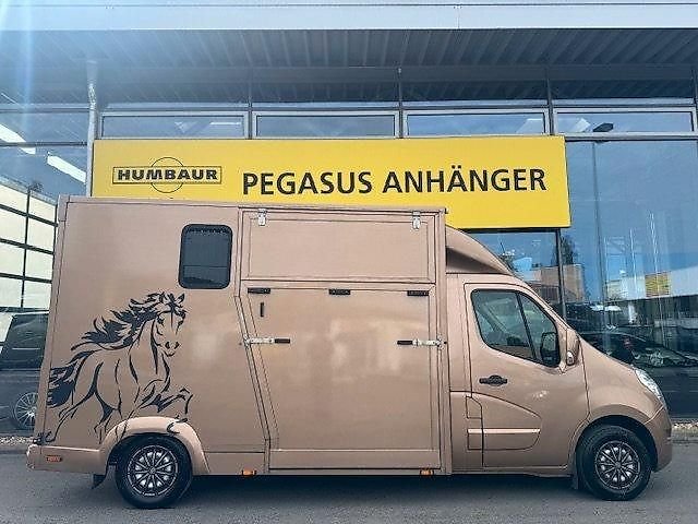 Renault Master 2 Pferdetransporter Hengstwand Automatik AHK 3,5t