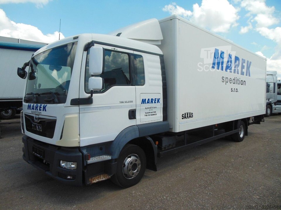 LKW mit Kofferaufbau MAN TGL 12.220 BL, SCHLAF KABINE, D-HOLLANDIA 1500 gebraucht