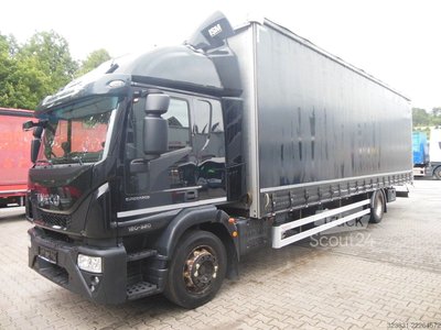 LKW mit Pritsche & Plane IVECO EUROCARGO 180E32, PRITSCHE 9,3M - 23 PALETTEN!!! gebraucht