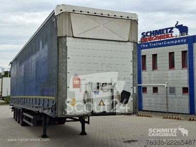 Auflieger mit Pritsche & Plane Schmitz Cargobull Curtainsider Mega gebraucht