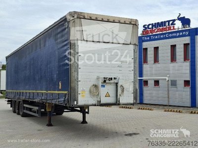 Auflieger mit Pritsche & Plane Schmitz Cargobull Curtainsider Mega gebraucht
