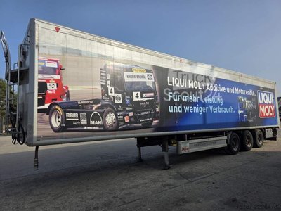 Auflieger mit Walkingfloor KRAKER 92 cbm Schubboden, Lift,WABCO ABS,sauberer Boden gebraucht