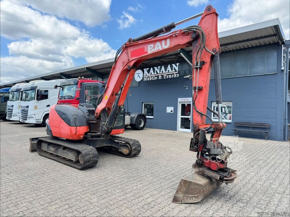 Minibagger KUBOTA KX080-4    Rototilt RS30  + Sortier/Greifmodul gebraucht