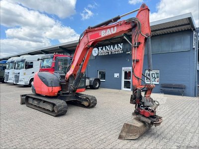 Minibagger KUBOTA KX080-4    Rototilt RS30  + Sortier/Greifmodul gebraucht