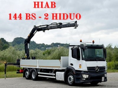 MERCEDES-BENZ ANTOS 2540* HIAB 144 BS - 2 HIDUO /FUNK