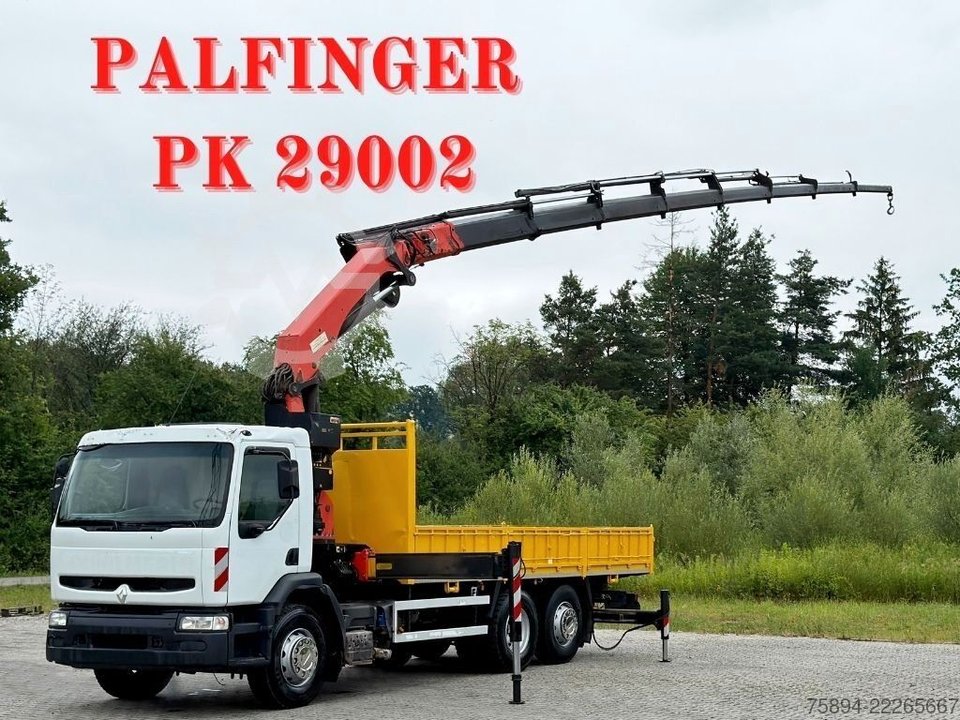 RENAULT Premium 320* PRITSCHE 6,30m *PK 29002/FUNK* TOP
