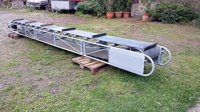 Wieger / Neuss Förderband Stollenförderband Kaminholz Hackschnitzel Pellets Brennholz Transportband