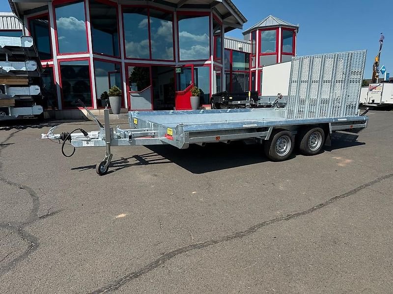 Anssems Hulco Baggeranhänger 3,5 T 3500 kg inkl. Alu-Boden Anhänger Terrax 2 344x165x27 Laderamp Zweiachser