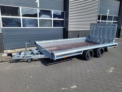 Vlemmix Baggeranhänger inkl Alu-Boden 3500 kg 2-Achser Maschinentransporter R 480x180