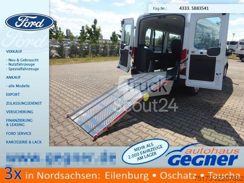 Kleinbus FORD Transit Kombi 350 L3H2 Trend 2xKlima Rampe KMP gebraucht