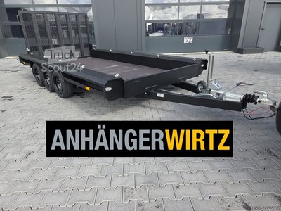 PKW-Anhänger Vlemmix 3,5 to Bagger Maschinen full black neu