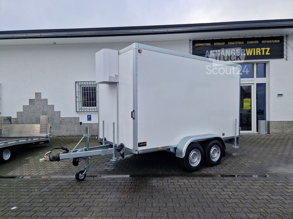 PKW-Anhänger WM Meyer Kühlanhänger direkt verfügbare AZKF C 2735/155 230 Volt Kühlaggregat mobiles Kühlhaus gebraucht