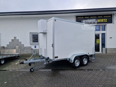 PKW-Anhänger WM Meyer Kühlanhänger direkt verfügbare AZKF C 2735/155 230 Volt Kühlaggregat mobiles Kühlhaus gebraucht