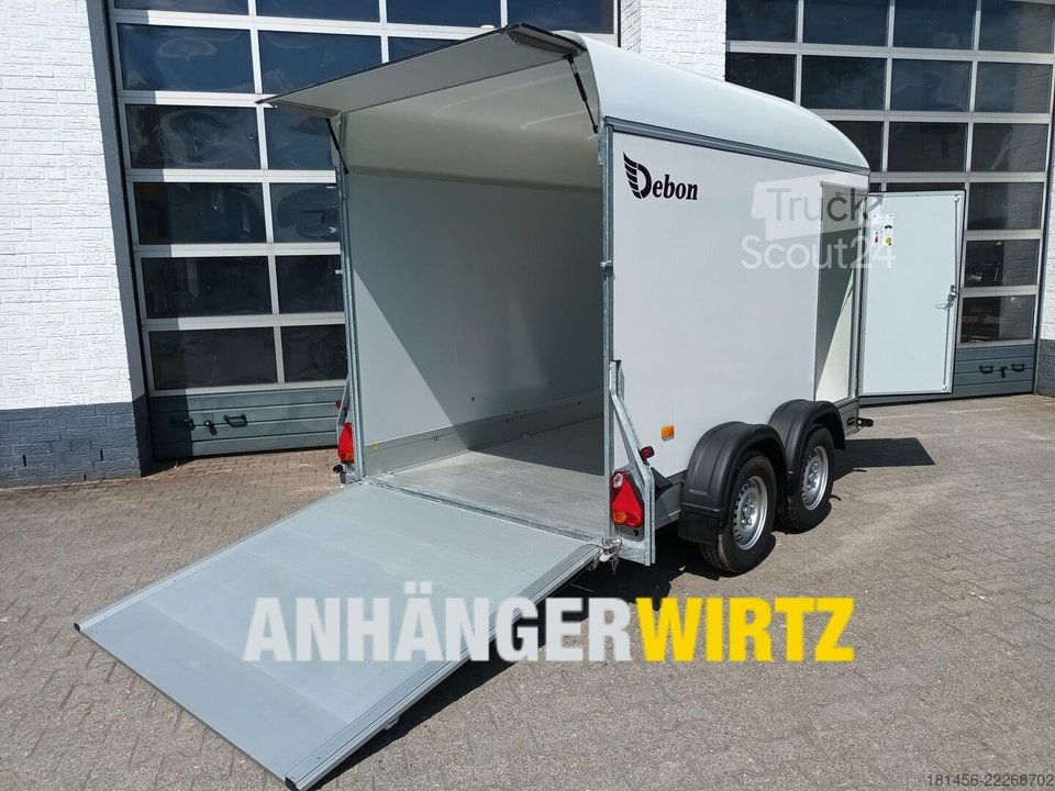 Kofferanhänger Cheval Liberté Roadster C 500 167cm breit Heckrampe Tür neu