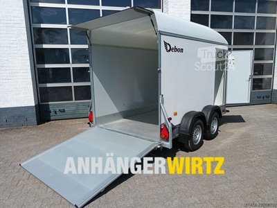 Kofferanhänger Cheval Liberté Roadster C 500 167cm breit Heckrampe Tür neu