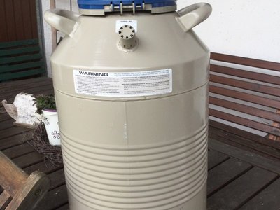 Taylor Wharton N2 Container EBB 20 L Stickstoff Behälter Rinderbesamung Sonstige Melktechnik & Kühltechnik