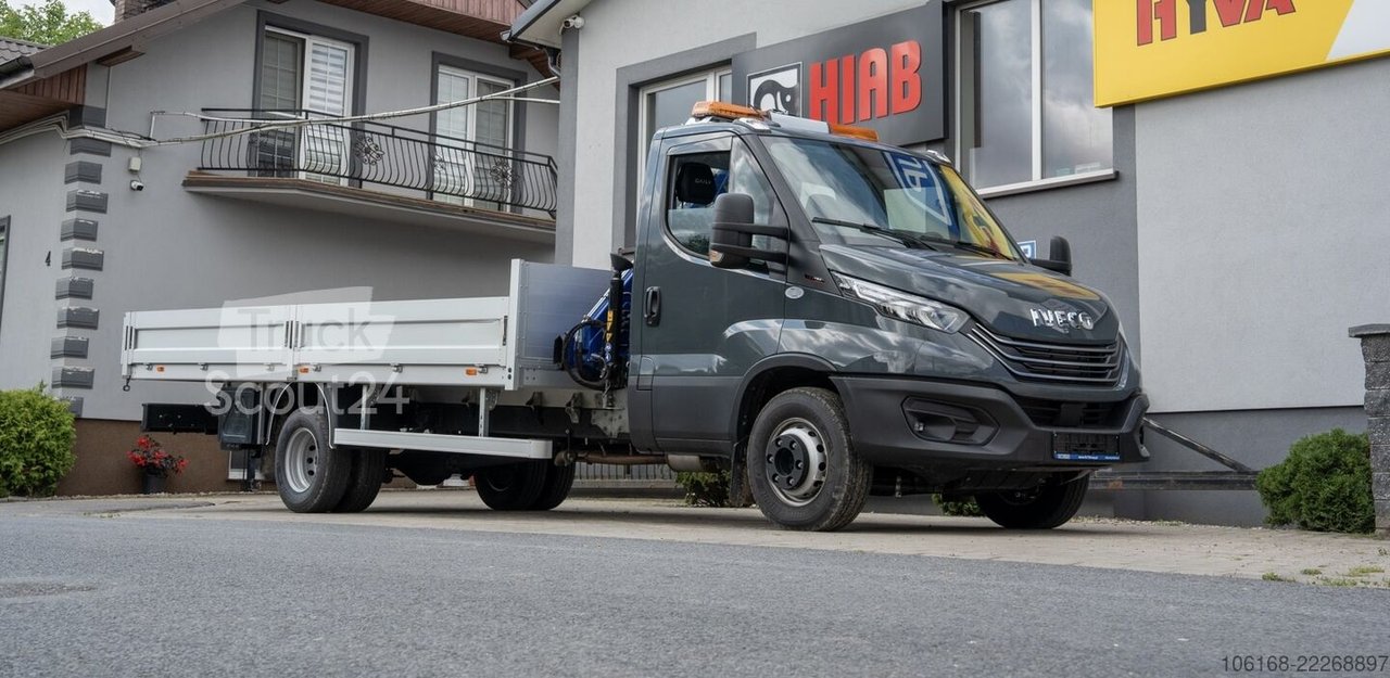 Autokranwagen Iveco Daily 70C18 Kran Hyva Pritsche 5 m neu