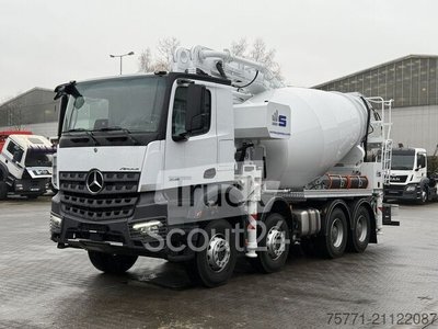 Mixer Mercedes-Benz AROCS 4146 8x4 EURO6 POMPOGRUSZKA SERMAC 4Z28 gebraucht