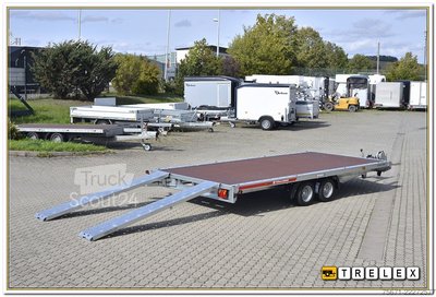 Autotransporter Anhänger Tema Car Plattform 4521 Rampen, Winde neu
