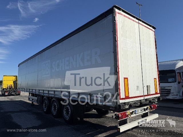 Auflieger mit Pritsche & Plane Schmitz Cargobull Curtainsider Standard gebraucht