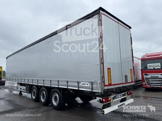 Auflieger mit Pritsche & Plane Schmitz Cargobull Curtainsider Standard gebraucht
