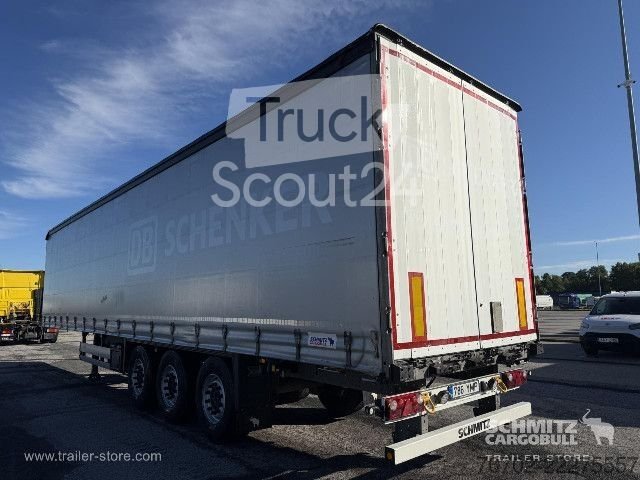 Auflieger mit Pritsche & Plane Schmitz Cargobull Curtainsider Standard gebraucht