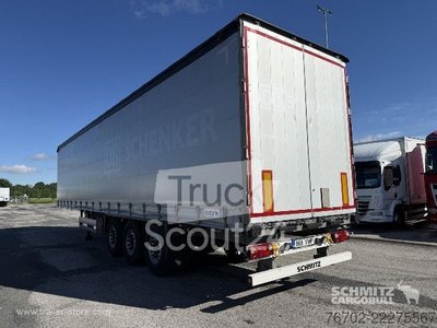 Auflieger mit Pritsche & Plane Schmitz Cargobull Curtainsider Standard gebraucht