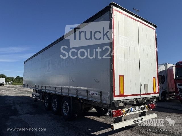 Auflieger mit Pritsche & Plane Schmitz Cargobull Curtainsider Standard gebraucht