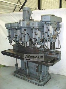 Bench Type Drilling Machines WEBO B 20  - 5 spindels