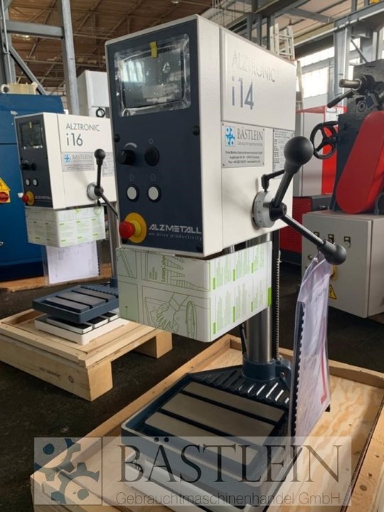 Bench Type Drilling Machines ALZMETALL ALZTRONIC i14