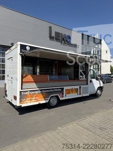 Sonderausbau-Transporter fiat Ducato Imbiswagen Abzugshaube/ Lavasteingrill gebraucht