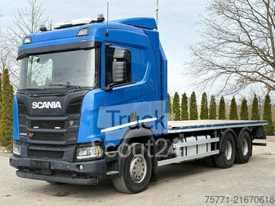Plattformanhänger Scania R500 XT 6x4 EURO6 PLATFORMA gebraucht