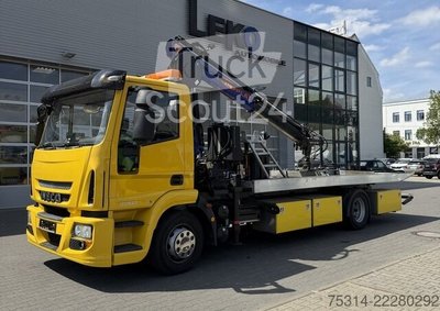 Abschleppwagen LKW iveco ML120E22 Kran/ Klima/ Kamera/ Brille/ AHK gebraucht