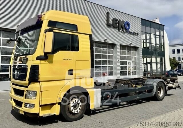 Wechselfahrgestell LKW man TGX 18.360 4x2 LL BDF mit LBW gebraucht
