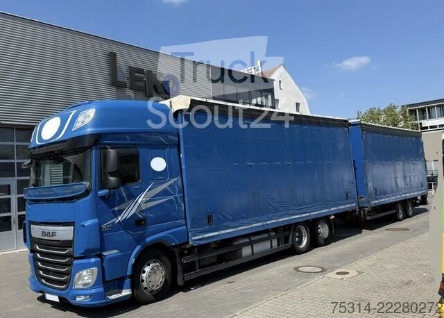 LKW mit Getränkeaufbau daf XF 510 FAN 6X2 Getränkezug (Komplett) gebraucht