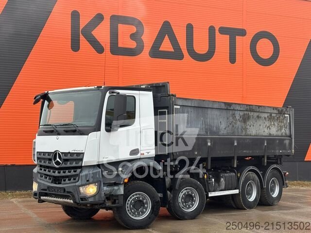 Kipper Mercedes-Benz Arocs 4151 8x4 BORDMATIC / FULL STEEL / DRUM BR... gebraucht