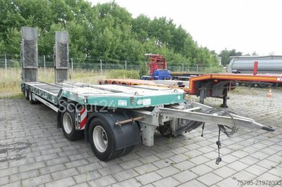 Tieflader Anhänger MÜLLER-MITTELTAL Tieflader T 4 Profi 40,0 Tiefladeranhänger hydr. gebraucht