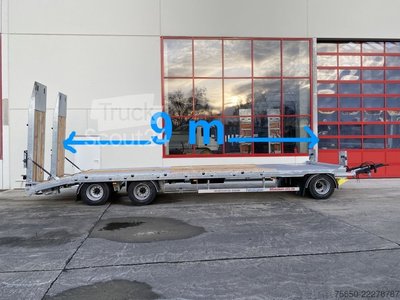 Tieflader Anhänger Möslein T 3-9,20 F Blatt  3 Achs Tieflader mit gerader Ladefläche 9 m, Neufahrzeug neu