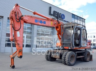 Mobilbagger hitachi EX 165 W gebraucht