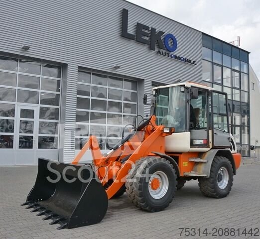 Radlader terex Schaeff SKL 834 Palettengabel und Schaufel gebraucht