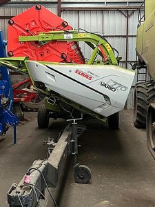Claas Schneidwerk Vario 770V Auto Contour mit Transportwagen