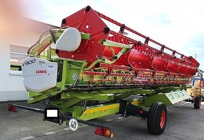 Claas Vario Schneidwerk V900 mit Wagen / für Claas Lexion und Tucano