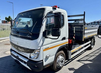 Kran mit Kipper Fuso Canter 7C15 Fassi Kran 3-seiten Kipper neu