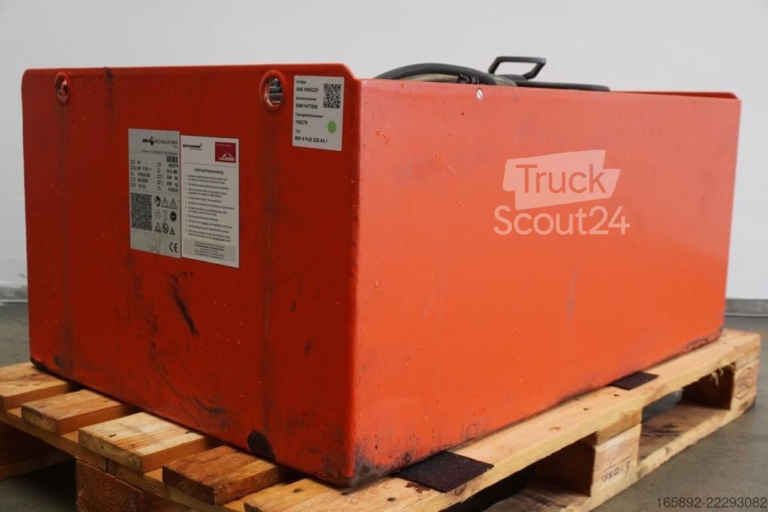 Gabelstaplerbatterie GNB 80 Volt 4 PzS 320 Ah gebraucht