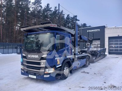 SCANIA P450 + LOHR WXS K2SE